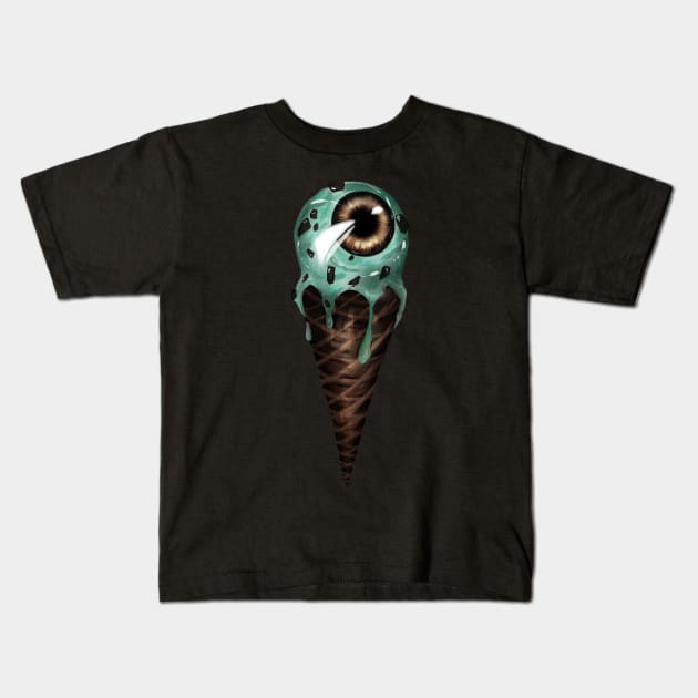 Eyescream You Scream Kids T-Shirt by rlizmosher15